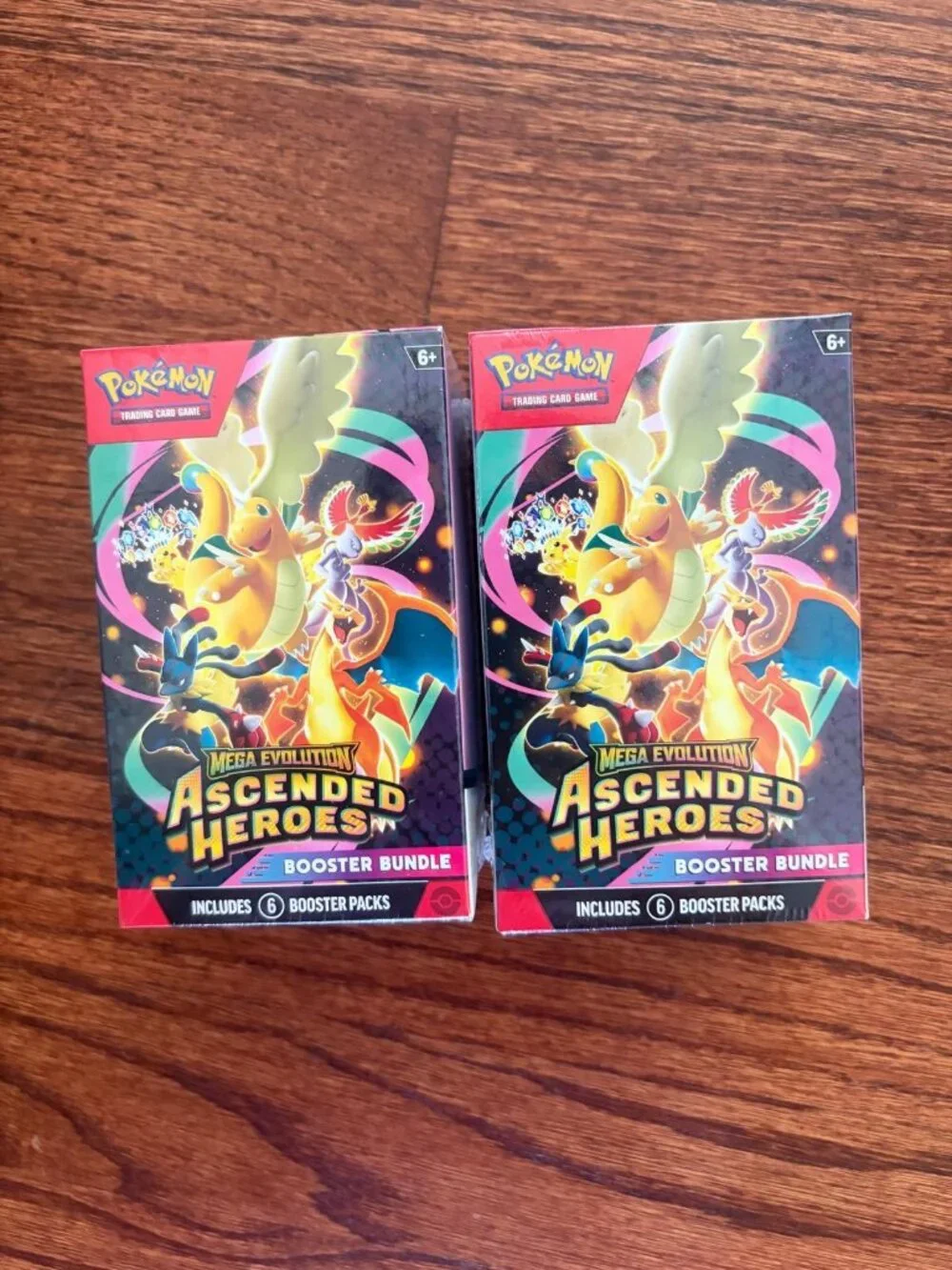 Pokémon TCG: Mega Evolution Ascended Heroes Booster Bundle Box Factory Sealed 2x